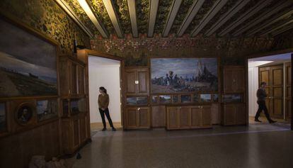 Menjador principal de la Casa Vicens de Gaudí, que obrirà les portes el 16 de novembre.