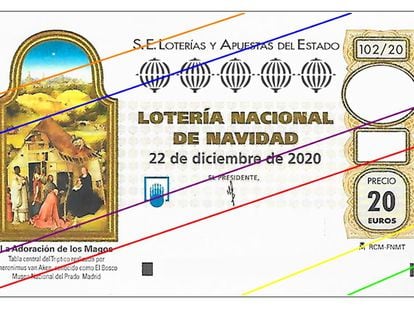 Solución al desafío matemático de la Lotería de Navidad: un número muy variable de segmentos