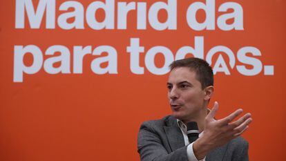 El candidato del PSOE a la Presidencia de la Comunidad de Madrid y secretario general del PSOE-M, Juan Lobato.