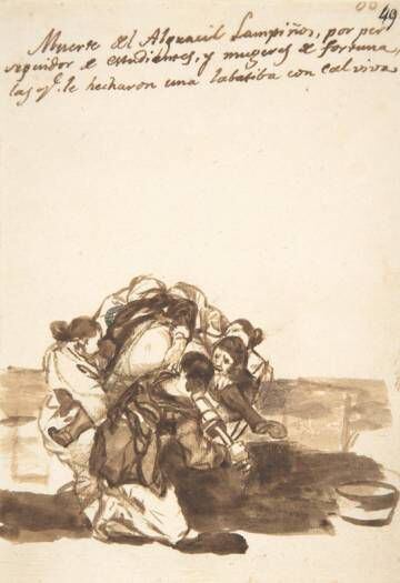 'Venganza contra el alguacil Lampiños' (1812-20).