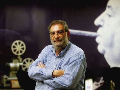 Enrique González Macho, en las oficinas de Alta Films.