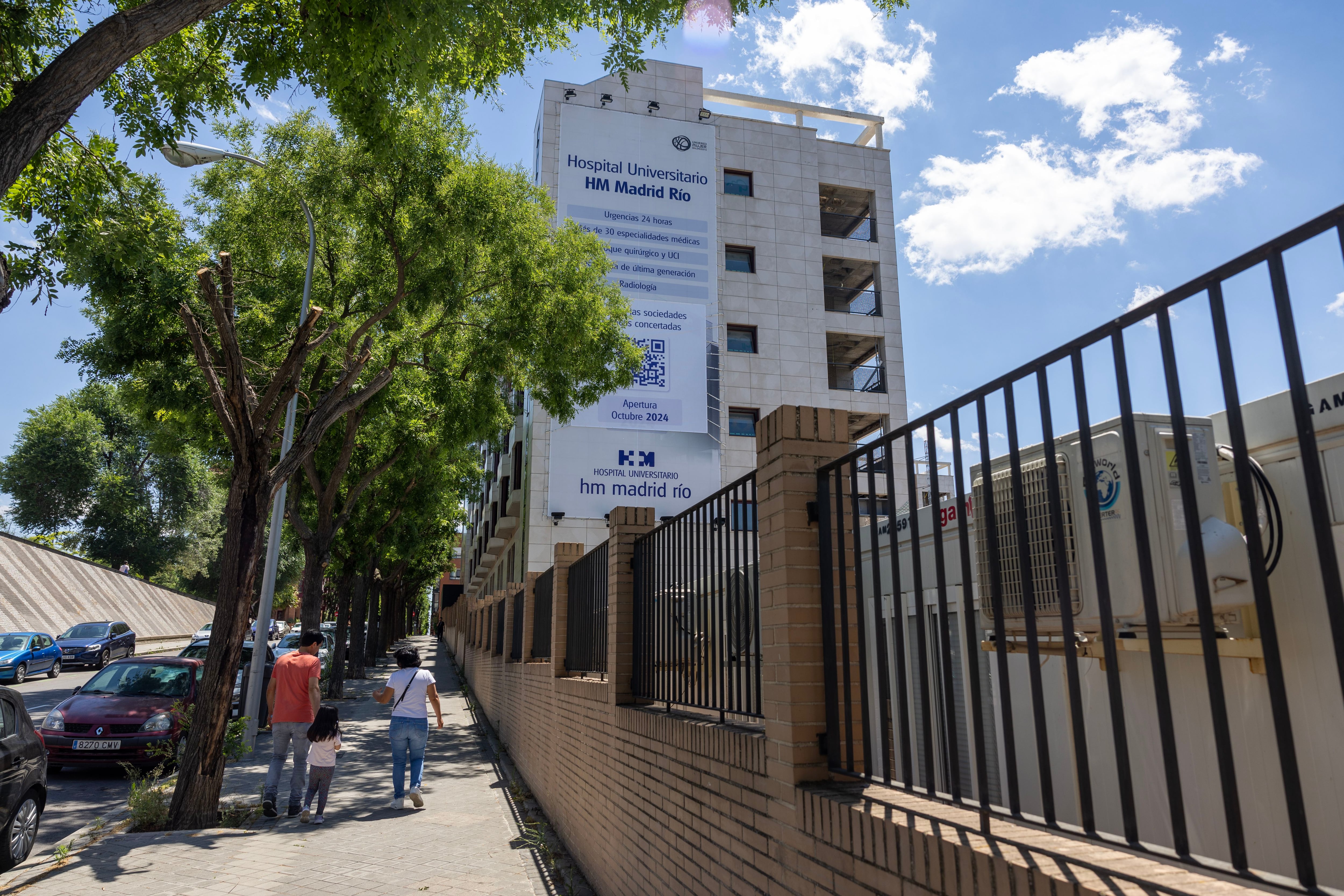 Nuevos hospitales en obras en Madrid: privados, 4; públicos, 0