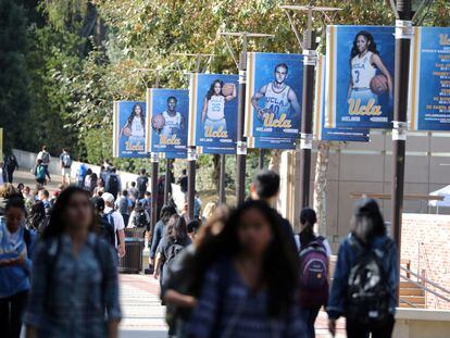 El campus de la Universidad de California en Los Ángeles, en 2017.