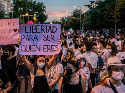 Manifestació de l'Orgull LGTBI a Madrid. 