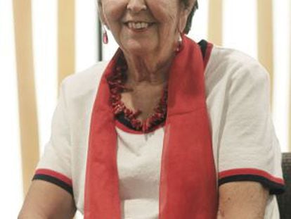 Esperanza Guisán, catedrática de Filosofía Moral en la Universidad de ora. Santiago de Compostela, en 2010.