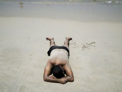 Un turista en Phuket, Tailandia. 