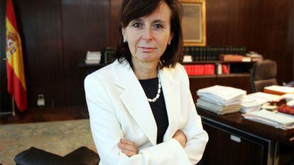 La ex presidenta del Tribunal Constitucional, María Emilia Casas.