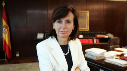 La ex presidenta del Tribunal Constitucional, María Emilia Casas.
