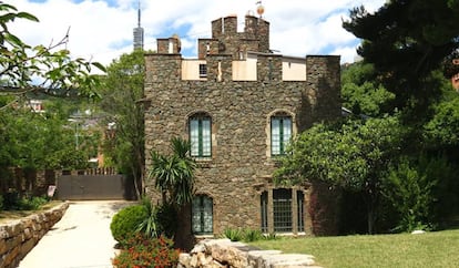 La casa del jardiner de Bellesguard, construïda per Domènec Sugranyes.