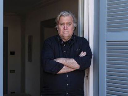 Steve Bannon, exasesor de Donald Trump y uno de los padres de la actual oleada populista, explica su relación con Vox y el asalto a Europa del grupo de partidos a los que aconseja