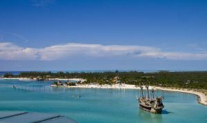 Isla de Castaway Cay, en Bahamas.