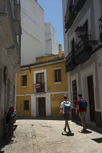 Casa natal de Velazquez en Sevilla, el pasado 17 de julio.
