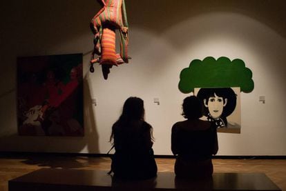Apagón simbólico contra el machismo en el Museo de Bellas Artes de Buenos Aires