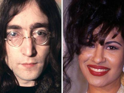 John Lennon y Selena Quintanilla. 