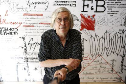 Jonathan Rosenbaum, retratado en su hotel madrileño.