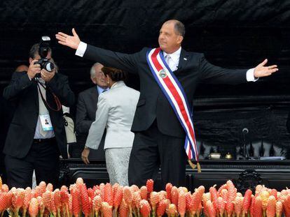 Luis Guillermo Sol&iacute;s, presidente de Costa Rica
