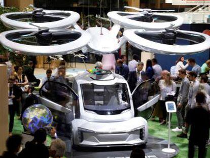 Francia quiere convertirse en el líder europeo de la movilidad autónoma, incluidos los prototipos de taxis voladores