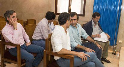  Los hermanos Ruiz-Mateos durante el juicio en Palma. Cati Cladera 