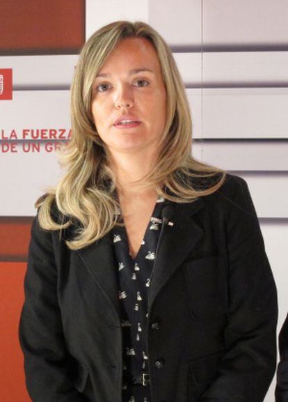 Pilar Alegr&iacute;a, cabeza de lista del PSOE por Zaragoza.