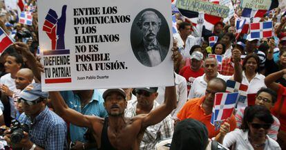 Manifestación a favor de la sentencia del Constitucional.