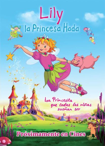 Cartel de Lily, la princesa hada