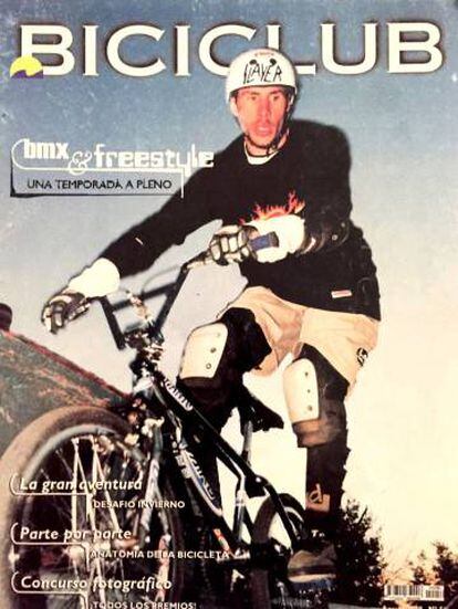 Diego Lamagna en la portada de una revista especializada.