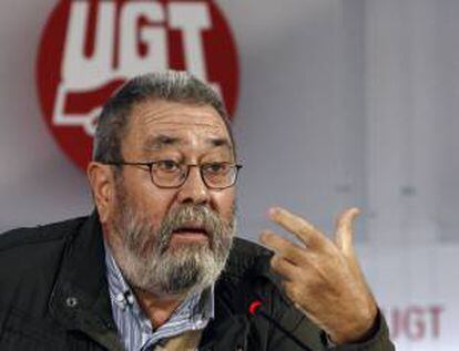 El secretario general de UGT, Cándido Méndez. EFE/Archivo