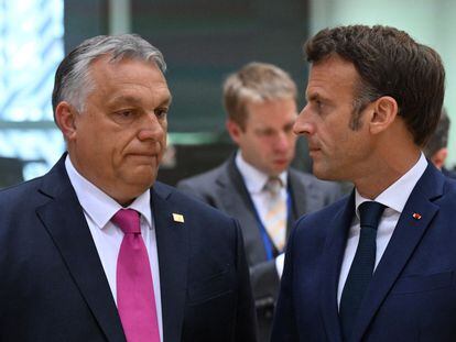 Orbán y Macron