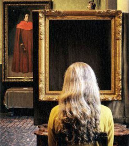 'Que veis? El concierto. Vermeer'. Obra de Sophie Calle de 2013