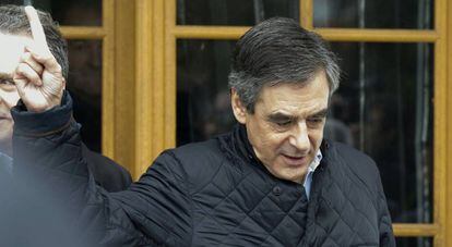 Fran&ccedil;ois Fillon, candidato de Los Republicanos a la presidencia francesa