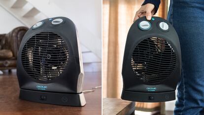 Elegimos este calefactor de aire caliente para combatir el frío en espacios pequeños de la casa o la oficina.