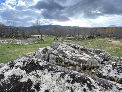 Cantera El Berrocal, Ortigosa del Monte (Segovia), procedencia de la piedra con la que se construyó el acueducto de Segovia.