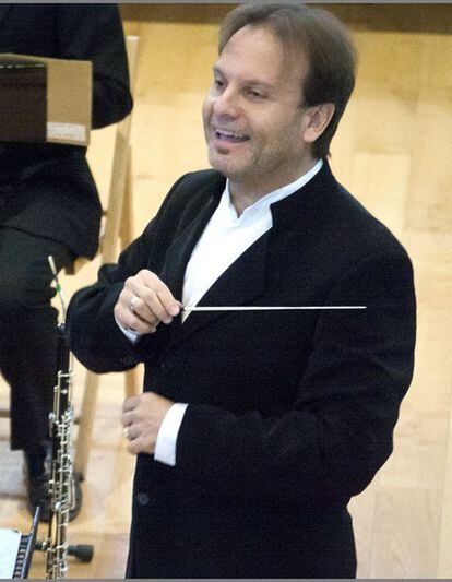 Moreno-Vilaplana, nuevo director de la Banda Municipal de Música de Bilbao.