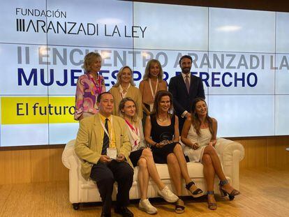 Premiados y algunos ponentes del II Encuentro Aranzadi La Ley 'Mujeres por Derecho'