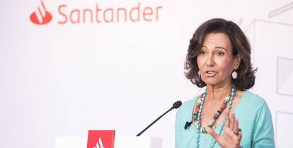 Ana Botín, presidenta de Banco Santander