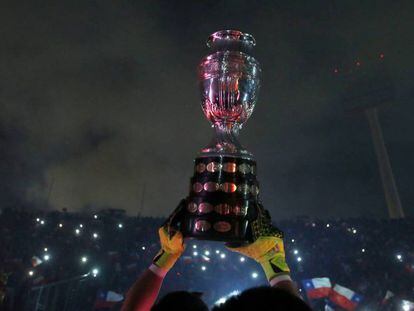 Imagen que Google le ha dedicado a la Copa América 2016 Centenario.