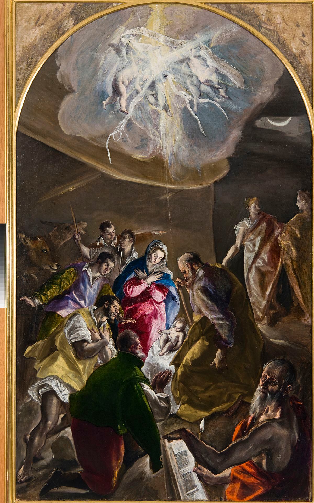 'Adoración de los Pastores' (1577-1579), de El Greco. 