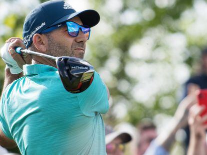Sergio Garcia during the 2022 LIV Golf Invitational Series, London Golf event on June 11, 2022 at Centurion Club in London, England - Photo Sandra Mailer / Colorsport / DPPI
AFP7 
11/06/2022 ONLY FOR USE IN SPAIN