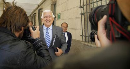 Santiago Herrero, en los juzgados de Sevilla.