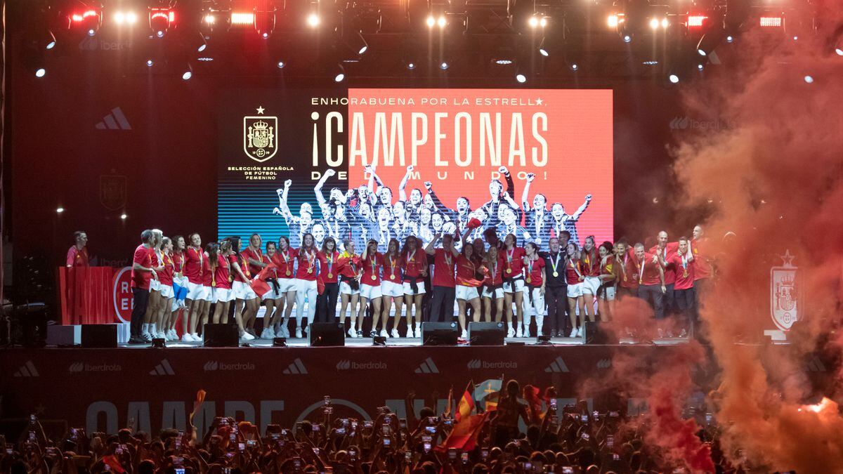 Video celebracion mundial femenino 2023