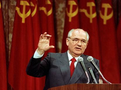 Mijaíl Gorbachov, en 1990.