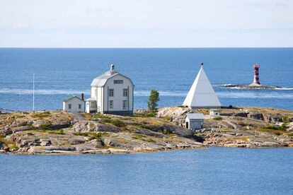Isla de Kobba Klintar, cerca de Mariehamn (Finlandia).