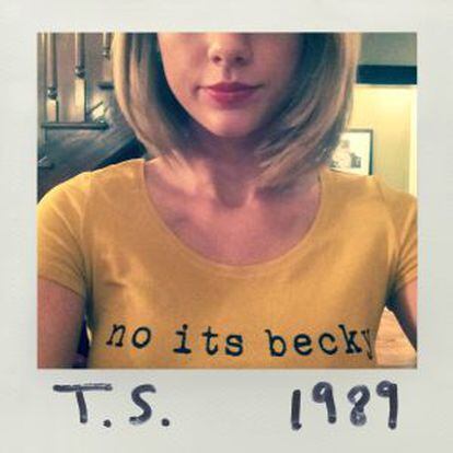 La foto que Taylor Swift montó en Tumblr.