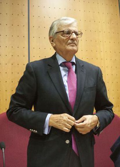 Eduardo Torres-Dulce, el 7 d'octubre, a la Universitat Jaume I de Castelló.