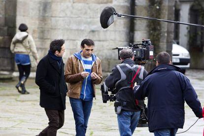 Rodaje de la película en Noia
