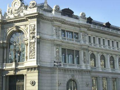 Fachada del Banco de Espa&ntilde;a. EFE/Archivo