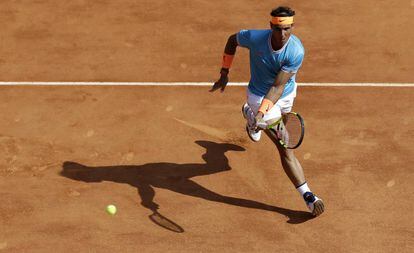 Nadal, en una acción del partido contra Pella.