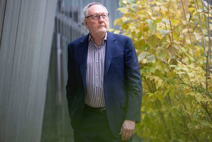 El asesor en políticas educativas Michael Fullan, en la Institución Libre de Enseñanza en Madrid.