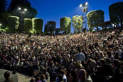 El Teatro Grec, en la noche inaugural del festival el pasado 13 de junio.