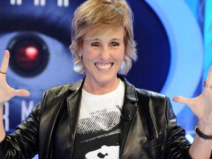 Mercedes Milá, primera presentadora de Gran Hermano.